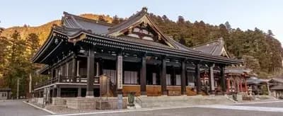 Il tempio Kuonji sul Monte Minobu, in Giappone